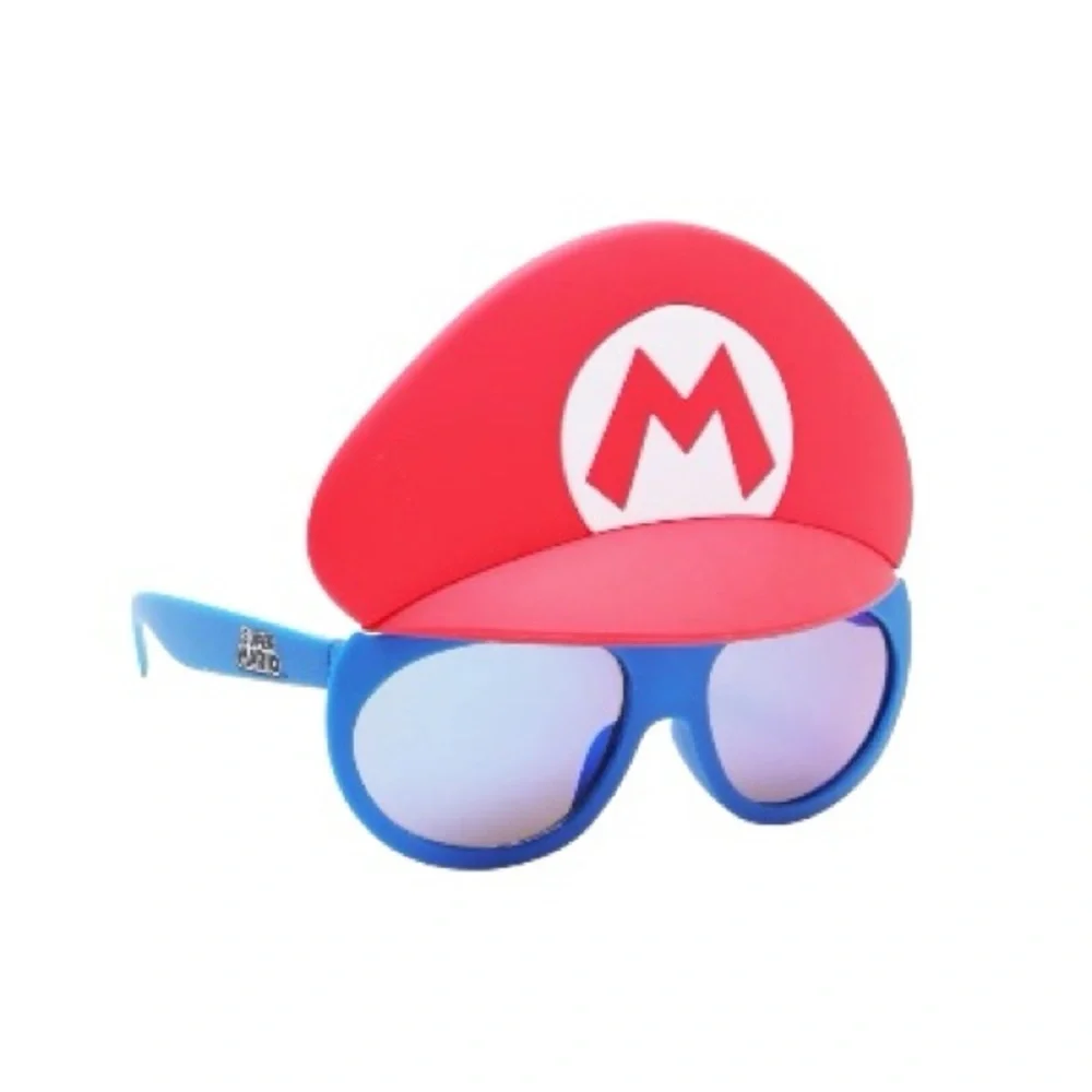 Nintendo Super Mario Red Cap Blue Sunglasses